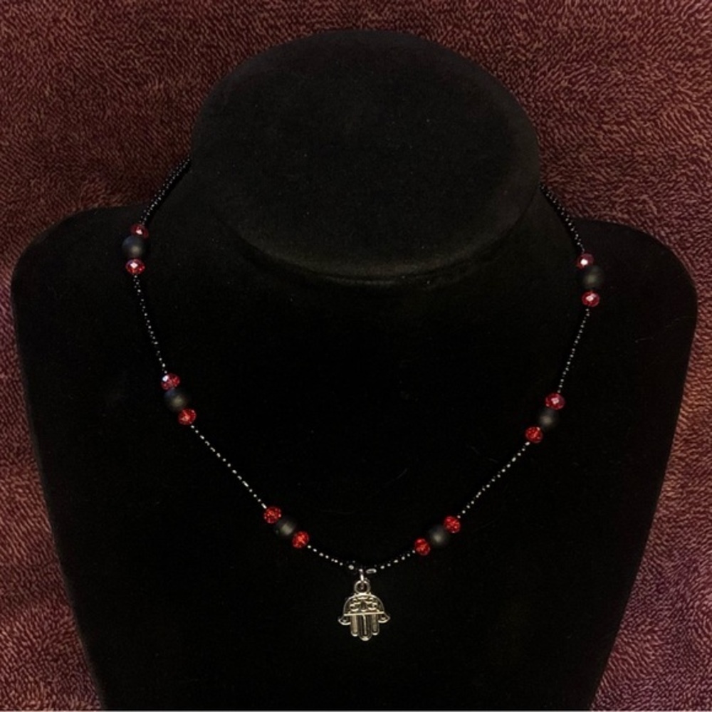 Beaded Charm Necklace